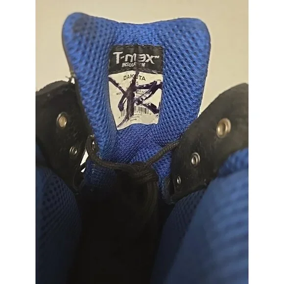 DAKOTA Men's 557 8" STCP HD3 Vibram Work Boots Black Size 10.5M - Picture 4 of 7